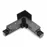  Соединитель угловой 90◦ для трековых систем CR-CON 90-26 BK