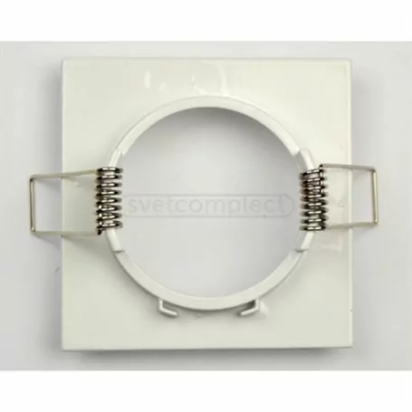 Світильник точк. гал. DS 10 WH (12V/220V, G5.3, 50W)