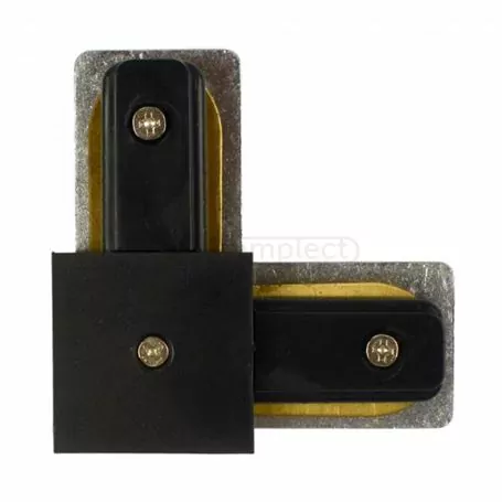 Кутовий з'єднувач 1-фазнйый HH-204-90° BK Чорний