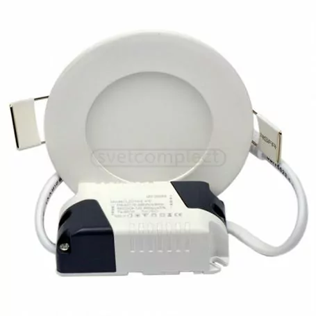Світильник діодний DL 04 LED 4W R 3000K білий