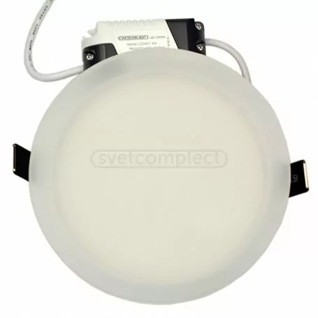 Светильник диодный RDL 10 LED 8W 4500K ACRYLIC