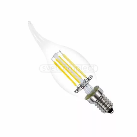 Лампа світлодіодна LED FLCA35 E14 4w 4500K Filament 220-240V