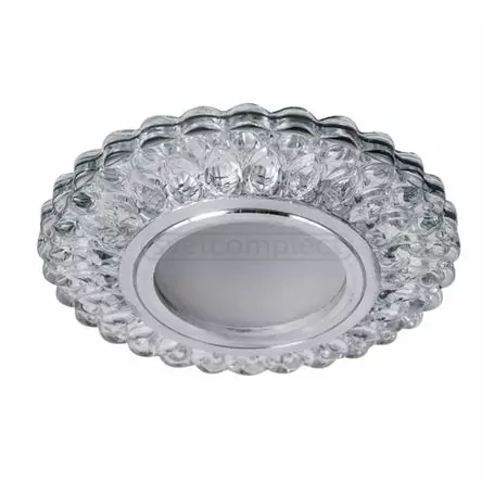 Светильник точечный декоративный LED SVC 101  CL с диодной подсветкой