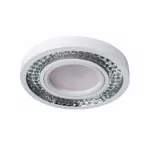 Світильник точковий LED декоративний LED SVC 951 clear+white з діодною підсвіткою