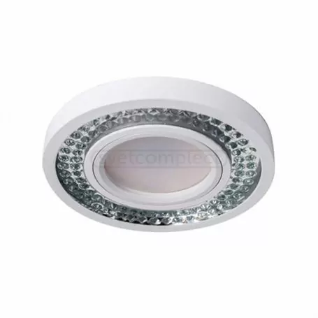 Світильник точковий LED декоративний LED SVC 951 clear+white з діодною підсвіткою Світильник точковий LED декоративний LED SVC 951 clear+white з діодною підсвіткою