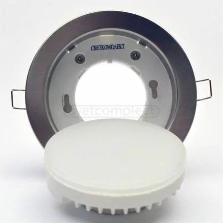 Светильник диодный LED GX53 SN сатин/никель 4500К