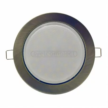 Світильник діодний LED GX53 AB бронза 3000K Світильник діодний LED GX53 AB бронза 3000K