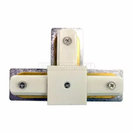 Линейный соеденитель Т-образный 1-фазный HH-203-connector WH Белый