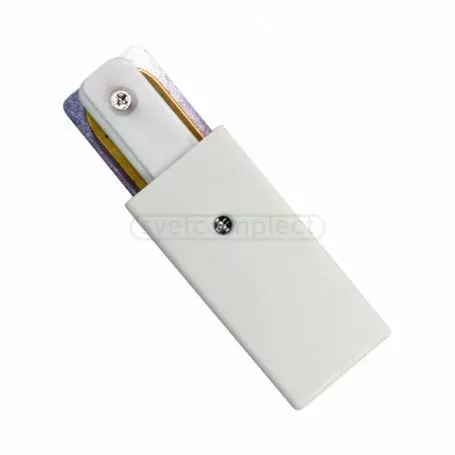 Коннектор 1-фазний СВЄТКОМПЛЄКТ НН-201 WH Білий Коннектор 1-фазний СВЄТКОМПЛЄКТ НН-201 WH Білий