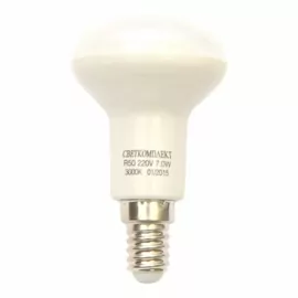 Лампа світлодіодна R50 7W 3000K E14 220V