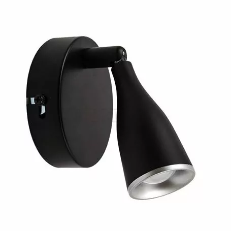 Спот светодиодный LED SP 1201 1X5W 4100K Black