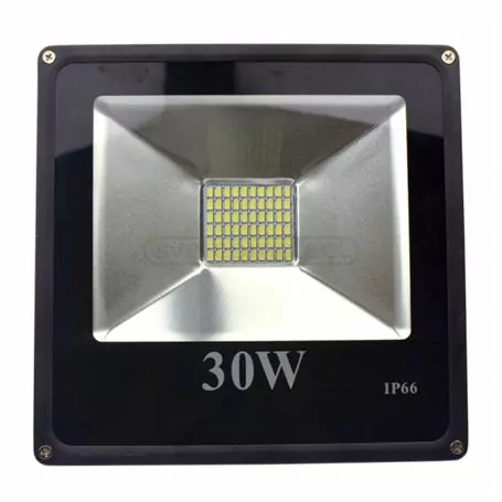 Світлодіодний прожектор FLS-30 30W 6500K 220V (чорний)