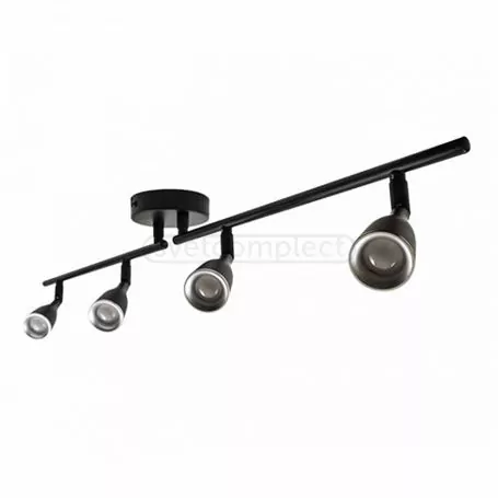 Спот світлодіодний LED SP 1204 4X5W 4100K Black Спот світлодіодний LED SP 1204 4X5W 4100K Black