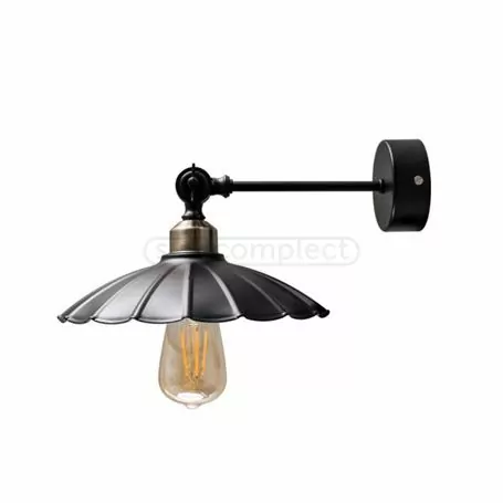 Підвіс LOFT E27  1X40W BLACK + AB Підвіс LOFT E27  1X40W BLACK + AB