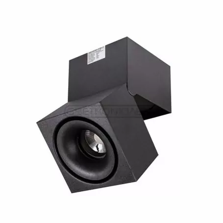 LED DL-SQL 12S 12W 4000K BK