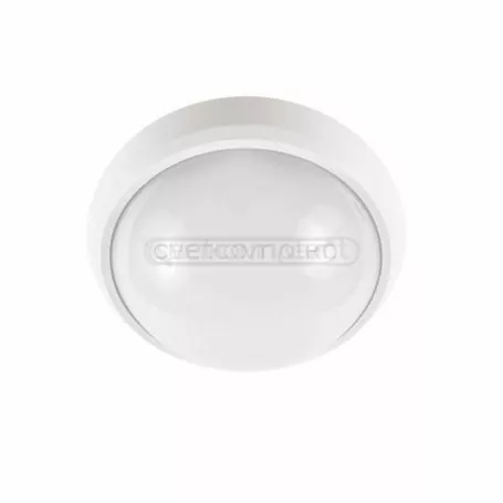 Світильник діодний СВЕТКОМПЛЕКТ CL-20R 12W LED 6000K IP54 WH