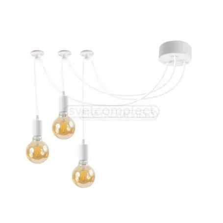 EC 203 E27 3X40W WH білий павук