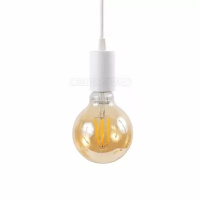 EC 100 E27 1X40W WH Білий підвіс