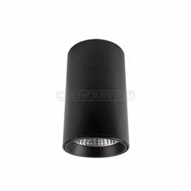 Світильник світлодіодний накладний DL-DH 07R 7W 4100K BK Чорний матовий