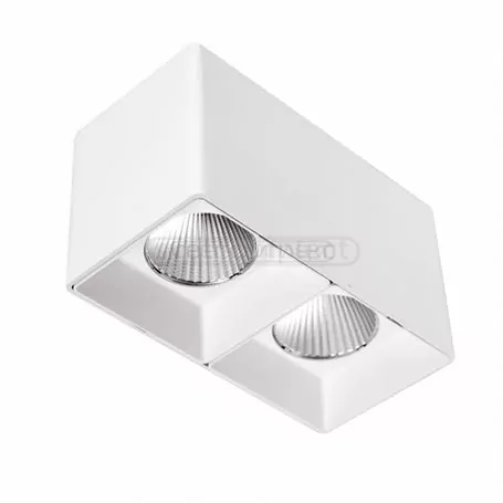 Світильник LED стельовий СВЕТКОМПЛЕК DL-SQ 102S 20W 4000K WH