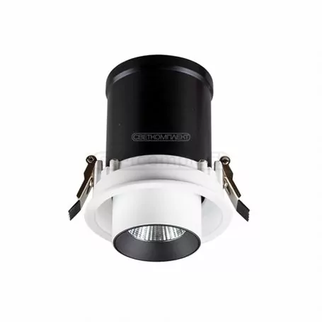 Светильник точечный СВЕТКОМПЛЕКТ DL-DPH 12R 12W  4100K WH