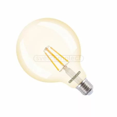 Лампа LED СВЕТКОМПЛЕКТ VINTAGE F FLG125 E27 6W 2500K GOLD FIL