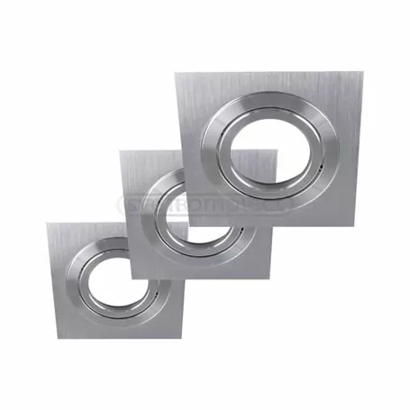 Світильник точковий СВЕТКОМПЛЕКТ HDL-AT 10 AL Slim (1 box 3 psc) АЛЮМІНІЙ