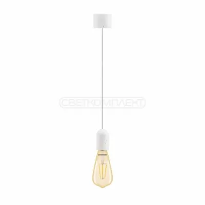 Підвіс СВЕТКОМПЛЕКТ LOFT 013 E27 1X40W 1,5м Б білий