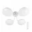 Светильник светодиодный СВЕТКОМПЛЕКТ LED DECO M480 4x16W TX  IRC WH