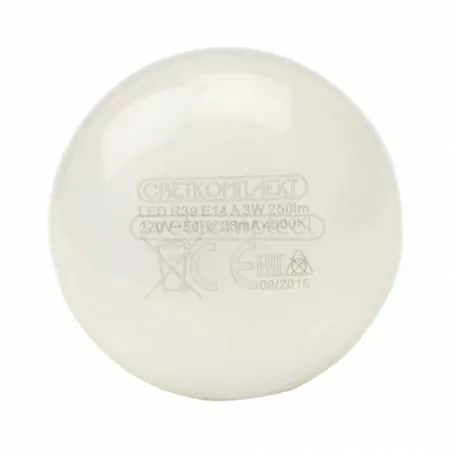 Лампа світлодіодна LED R39 E14 A 3W 4500К