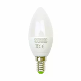 Лампа світлодіодна LED C37 E14 A 5W 3000К