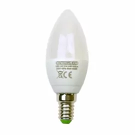 Лампа світлодіодна LED C37 E14 A 5W 4500К