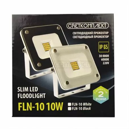 Светодиодный прожектор FLN-10 BL 10W 6000K 220V
