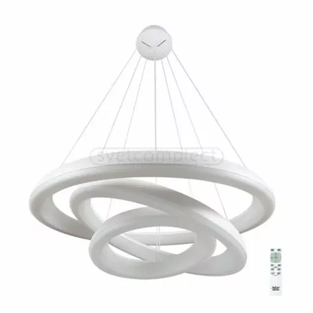 Підвіс LED стельовий СВЕТКОМПЛЕКТ L-OV-R 11530 115W+30W OP RC WH