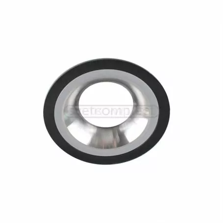 Світильник точковий СВЕТКОМПЛЕКТ AS 52 BK+AL Чорний + Алюміній GU5.3