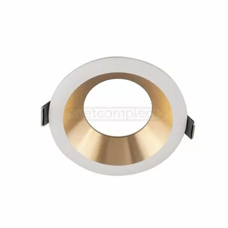 Светильник точечный СВЕТКОМПЛЕКТ AS 44 WH+GD Белый+золото GU5.3