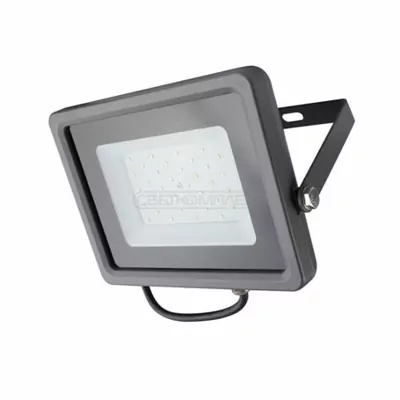 Прожектор світлодіодний СВЕТКОМПЛЕКТ FL-E 030 SMD 30W 6500K Сірий