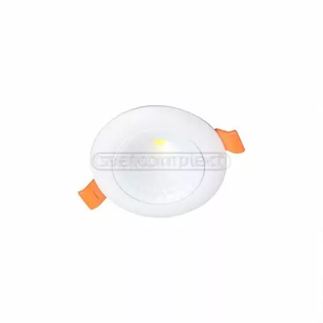 Светильник светодиодный СВЕТКОМПЛЕКТ DL-3D R 07 7W 4500K WH