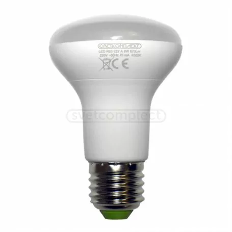 Лампа світлодіодна LED R63 E27 A 8W 4500К