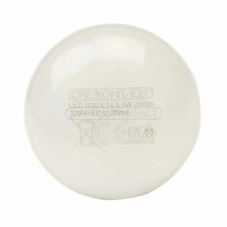 лампа светодиодная LED R39 E14 A 3W 3000K