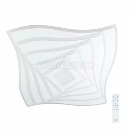 Світильник світлодіодний СВЕТКОМПЛЕКТ LED ACRYLIC 05S 130W WH RC з пультом ДК Світильник світлодіодний СВЕТКОМПЛЕКТ LED ACRYLIC 05S 130W WH RC з пультом ДК