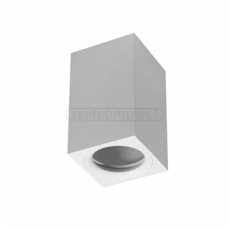 СВІТИЛЬНИК НАКЛАДНИЙ ТОЧКОВИЙ СВЕТКОМПЛЕКТ ASN 60S MR16 WH БІЛИЙ