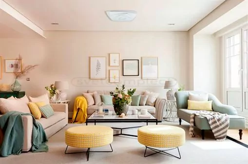 Світильник світлодіодний СВЕТКОМПЛЕКТ LED ACRYLIC 04S 91W WH RC