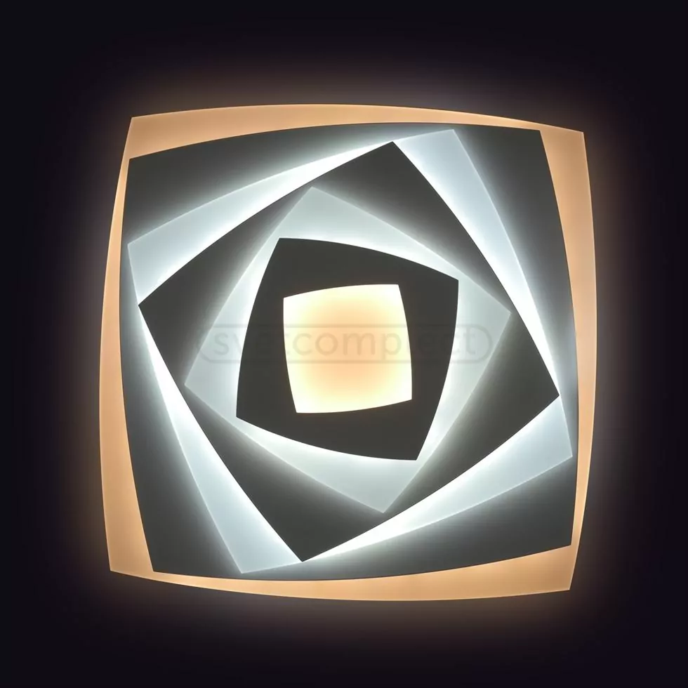 Світильник світлодіодний СВЕТКОМПЛЕКТ LED ACRYLIC 04S 91W WH RC