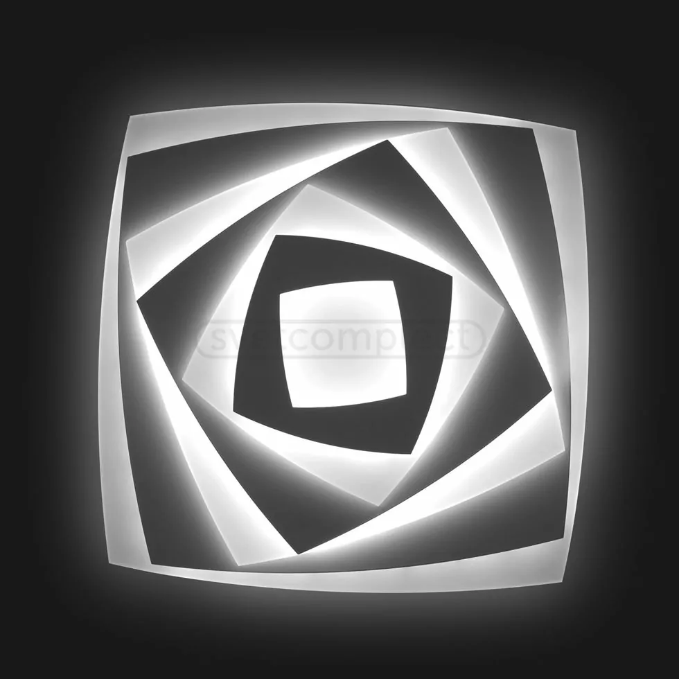 Світильник світлодіодний СВЕТКОМПЛЕКТ LED ACRYLIC 04S 91W WH RC