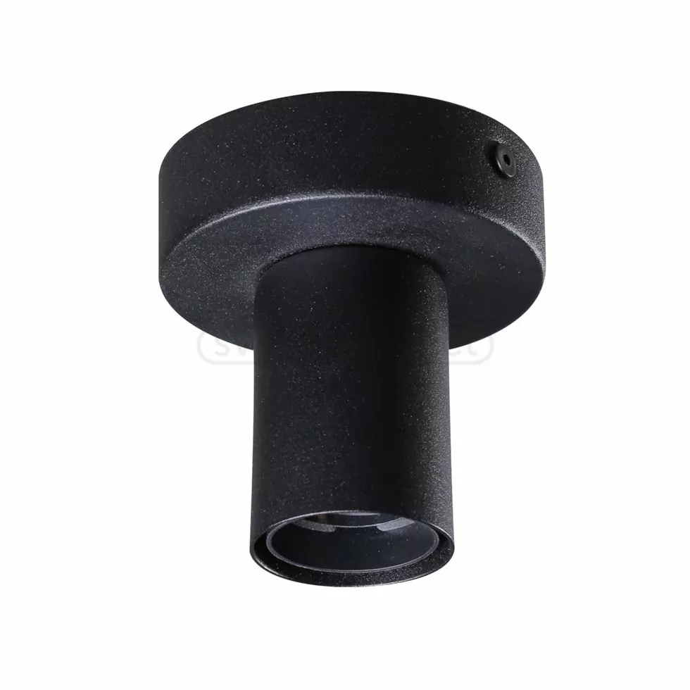 Светильник накладной AS 8890 Е27 1x40W BK черный