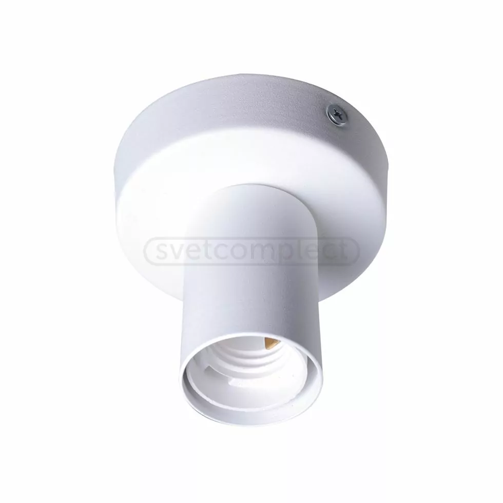 Светильник накладной AS 8890 Е27 1x40W WH белый