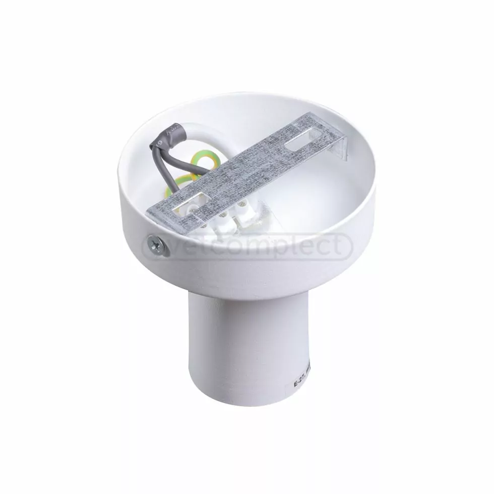 Светильник накладной AS 8890 Е27 1x40W WH белый