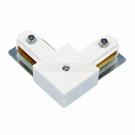Кутовий з'єднувач 1-фазнйый HH-204-90° WH Білий