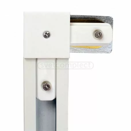 Кутовий з'єднувач 1-фазнйый HH-204-90° WH Білий